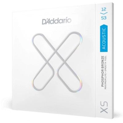 Струны для гитары D'Addario XS Phosphor Bronze Light (12-53) (XSAPB1253) Винница - изображение 2