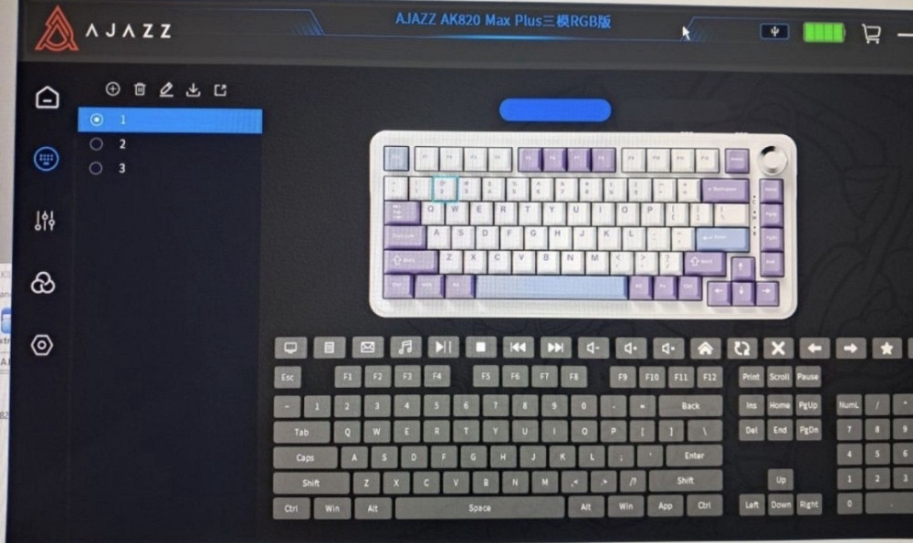 Клавиатура ajazz ak 820 max plus беспроводная. Харьков - изображение 1