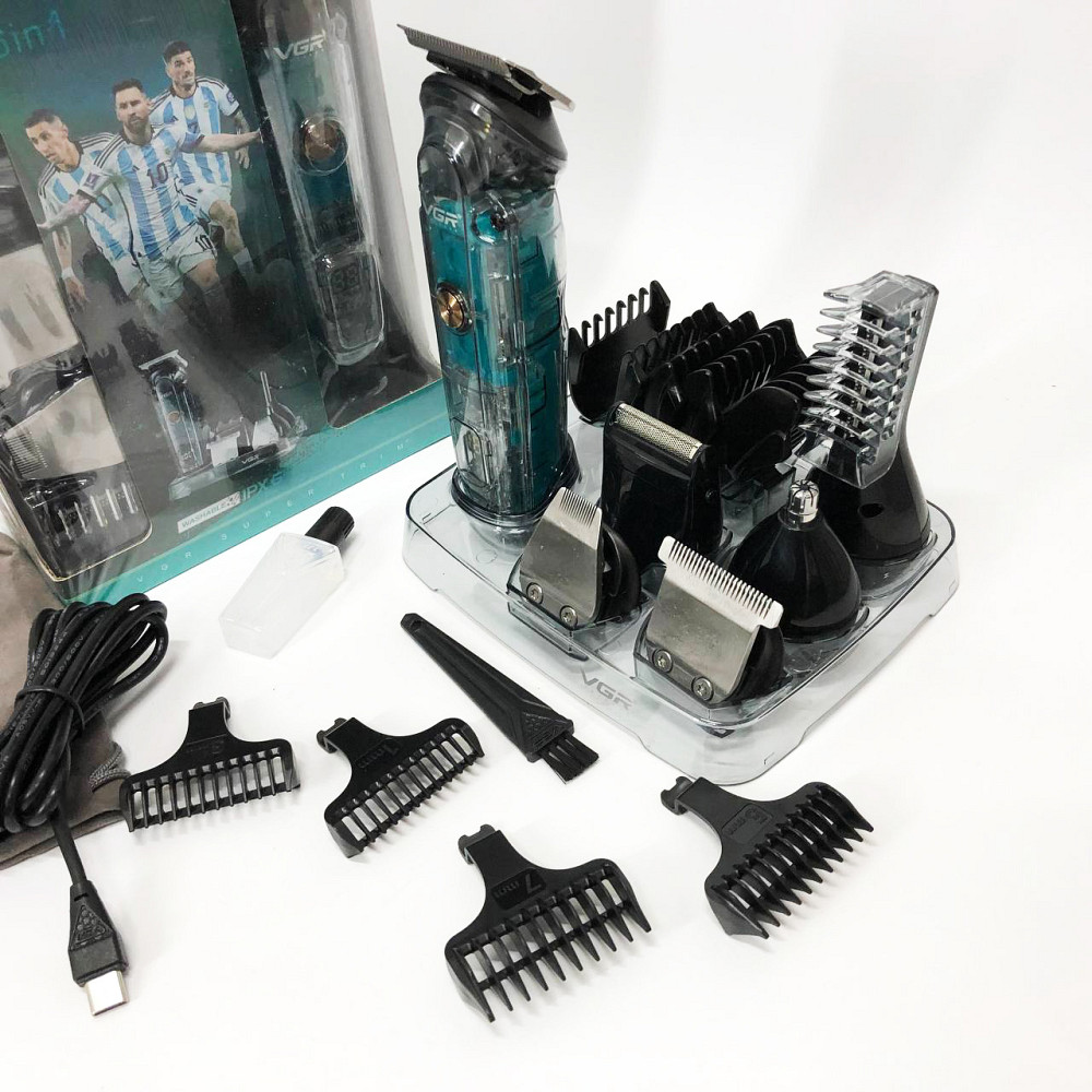Профессиональная машинка для стрижки волос и бороды VGR Беспроводная машинка для стрижки дома VM-60 Львов - изображение 1