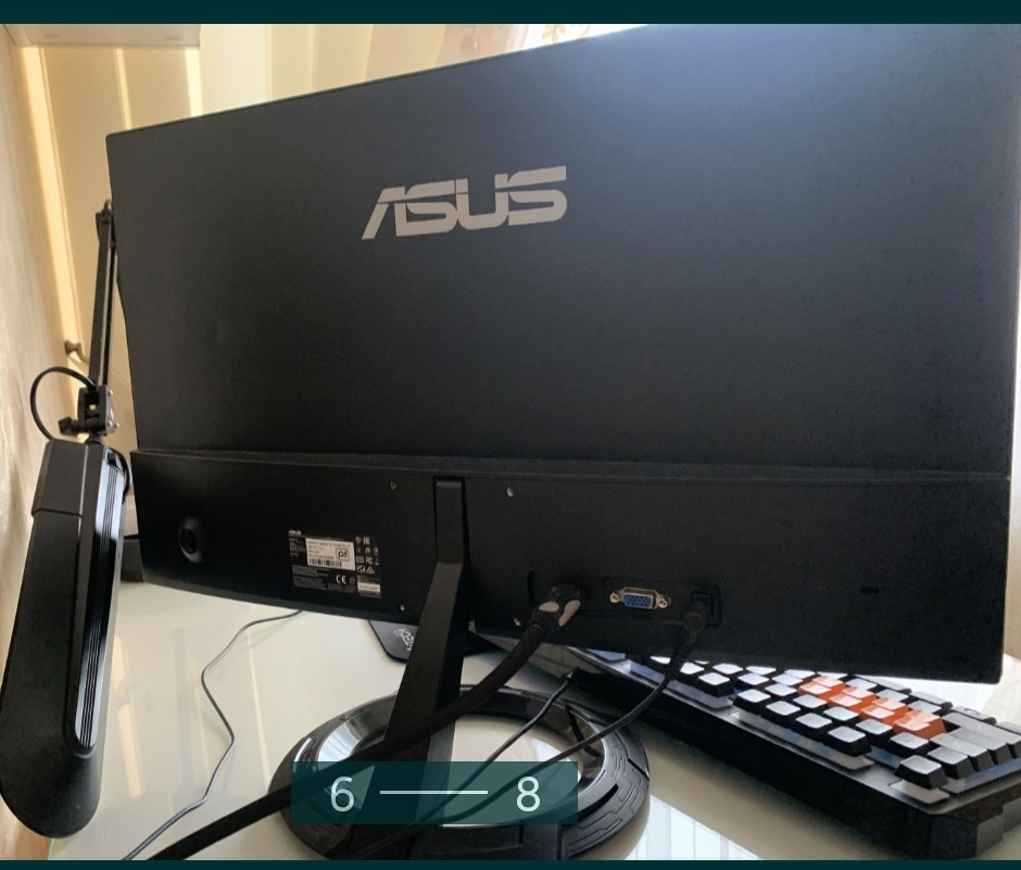 Компьютер с Монитором : ПК i7-10700KF 16 ОЗУ , ASUS 75Hz. с Клавиатурой! Харьков - изображение 6