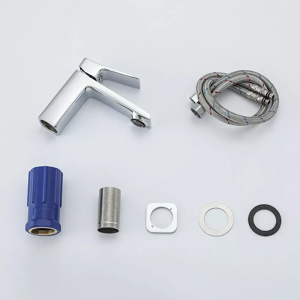 Змішувач для умивальника FRAP F1084 хром Київ - фото 8