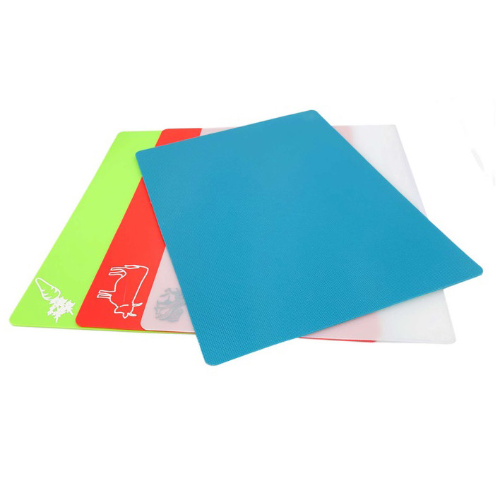 Набор разделочных двусторонних досок Con Brio CB-637 4 доски 40,6 * 30,5 * 0,2см EN-49 Львов - изображение 1