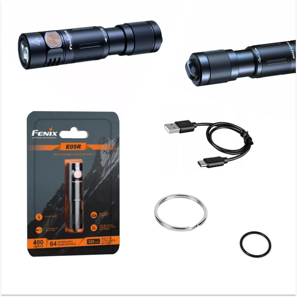 Ліхтар ручний Fenix E05R чорний Киев - изображение 19