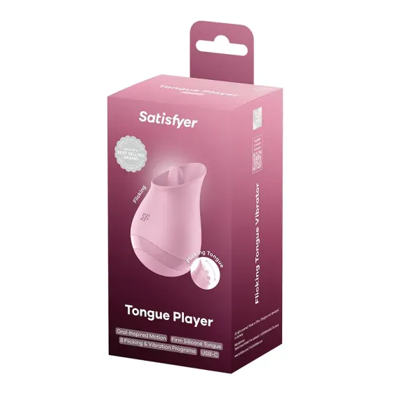 Вібростимулятор для клітора Satisfyer Tongue Player з язичком Львів