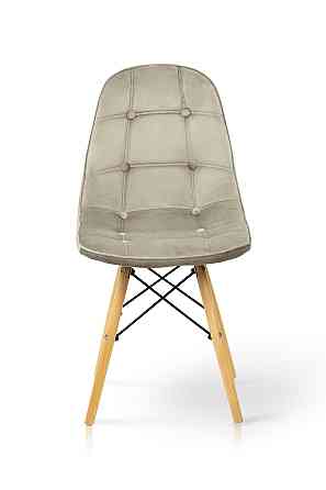 Стілець ДЖАСТІН, велюр пісочний Киев