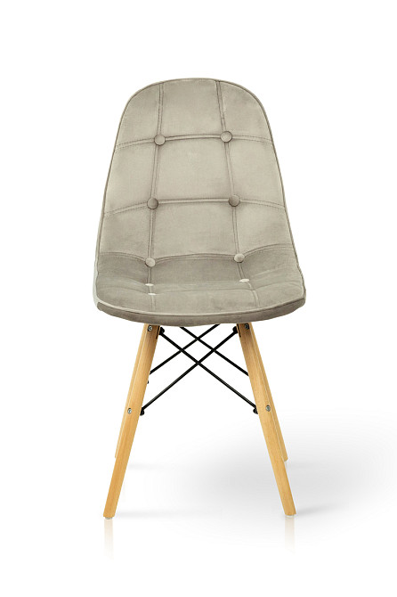 Стілець ДЖАСТІН, велюр пісочний Киев - изображение 3