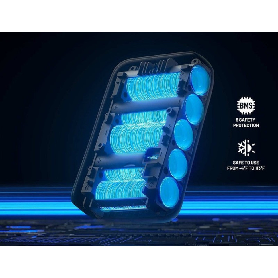 УМБ Litheli Power Bank SE 10000 mAh, 45 W, 2А, Fast Charge (U20BY10-0U000) Рівне - фото 2