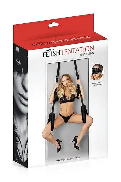 Секс-гойдалка на двері Fetish Tentation Door Straps з маскою на очі Львов - изображение 3