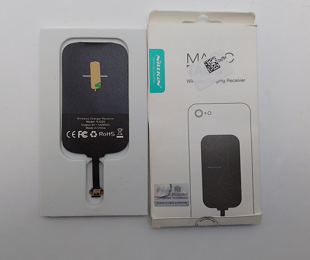 Ресивер, приймач для безпровідної зарядки Nillkin NJ020 Луцк - изображение 1