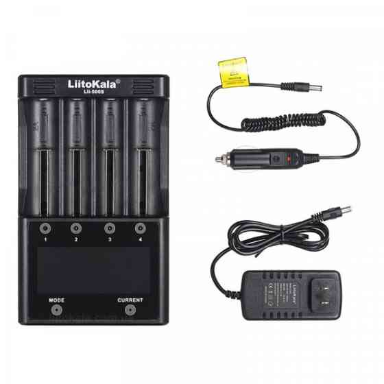 Зарядний пристрій LiitoKala Lii-500S, 4x(Lion/NiMH/NiCd), Power Bank, discharge function (Lii-500S) Киев
