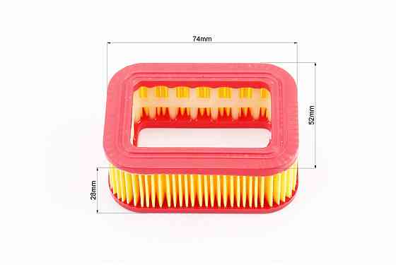 Фільтр повітряний 4500/5200 - елемент (прямокутний, паперовий 74x52x28mm) Київ