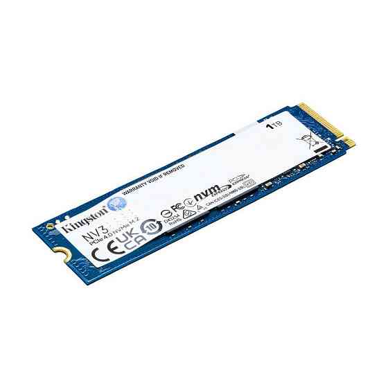 Накопитель SSD M.2 Kingston NV3 1000GB NVMe 2280 PCIe 4.0 x4 3D NAND Одесса