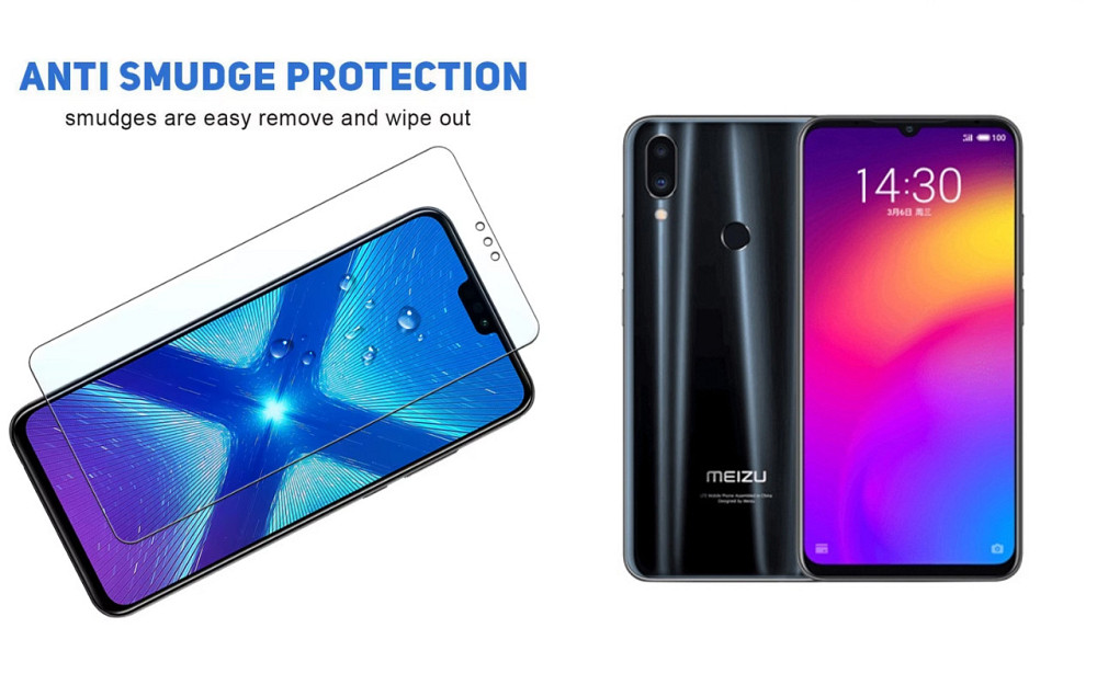 Защитное стекло NeoGlass для Meizu Note 9 – ультрапрозрачное и устойчивое Киев - изображение 3