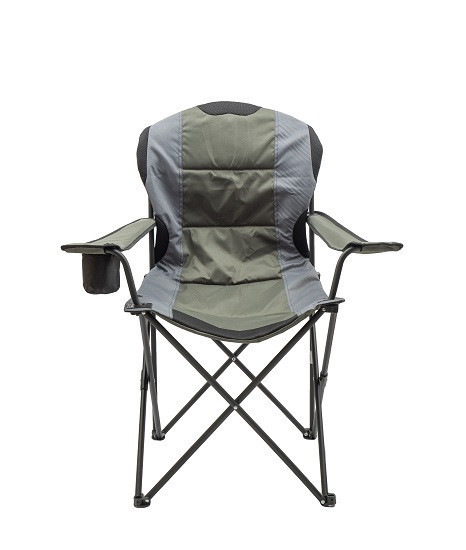Крісло розкладне NeRest Турист NR-34, сіре з хакі Київ - фото 8