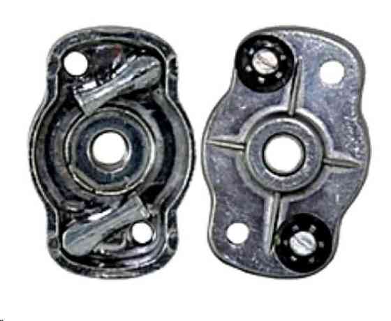 Храповик стартера бензокосы, малый, 2 собачки (пластик) Мукачево