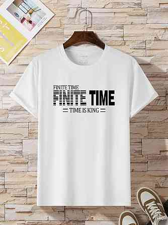 Футболка чоловіча с принтом 44 Біла 2634326284 Дніпро