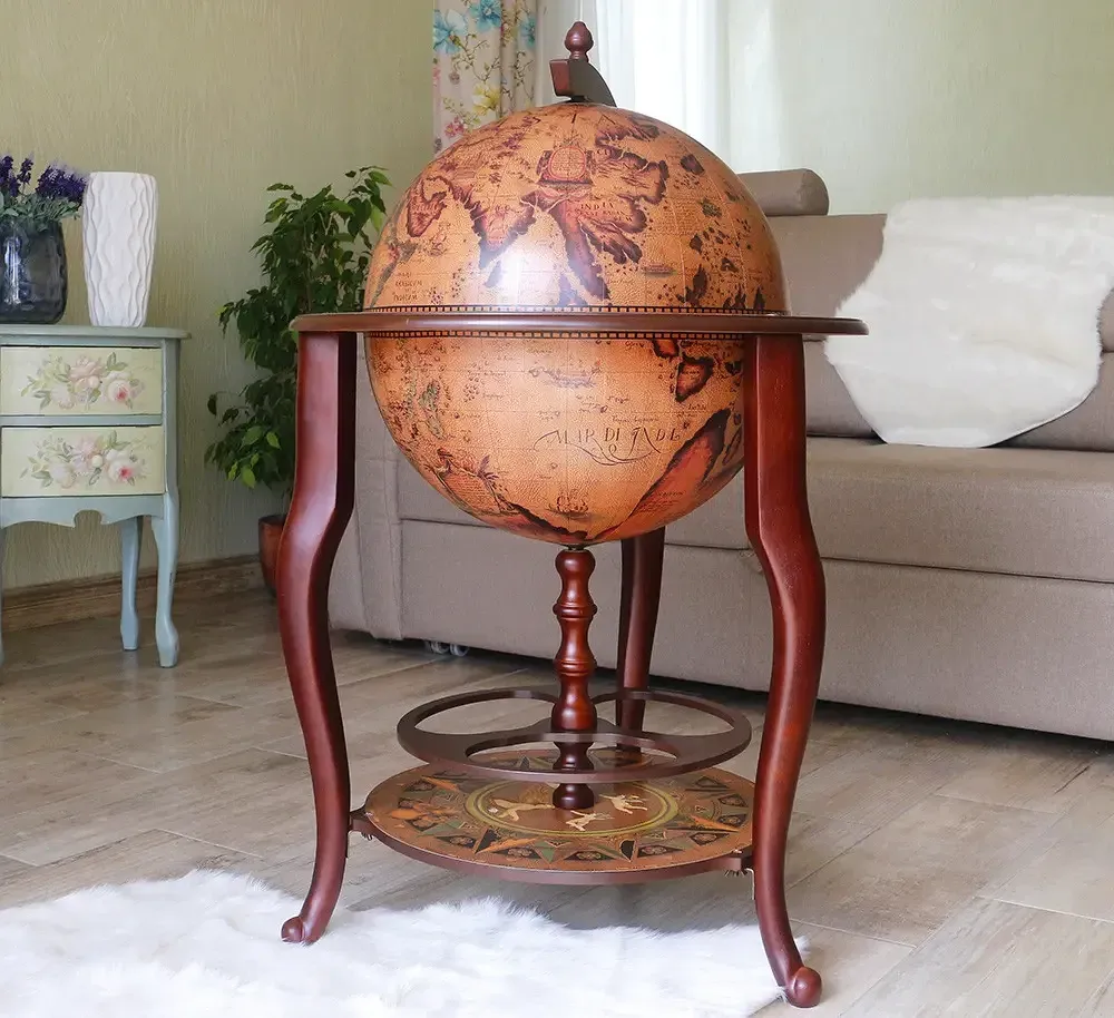 Глобус напольный бар Континенты кофейный сфера 45 см Гранд Презент mastersem Киев - изображение 4