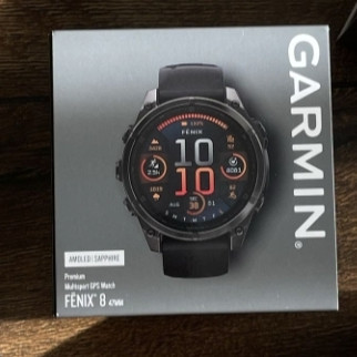 Смарт-Часи Garmin Fenix 8 AMOLED Sapphire 47 Київ - фото 1