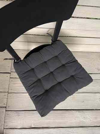 Подушка для стільців (40x40х5 см) Decorator Sparta колір темно-сірий 84-070 Київ