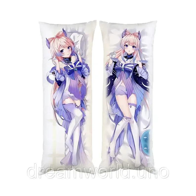 Подушка дакимакура Кокоми Геншин Импакт декоративная партовая подушка для обнимания 50х170 Харьков - изображение 1