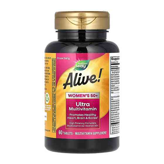 Вітаміни для жінок Nature's Way Once Daily Women 50+ Ultra 60 tabs Київ