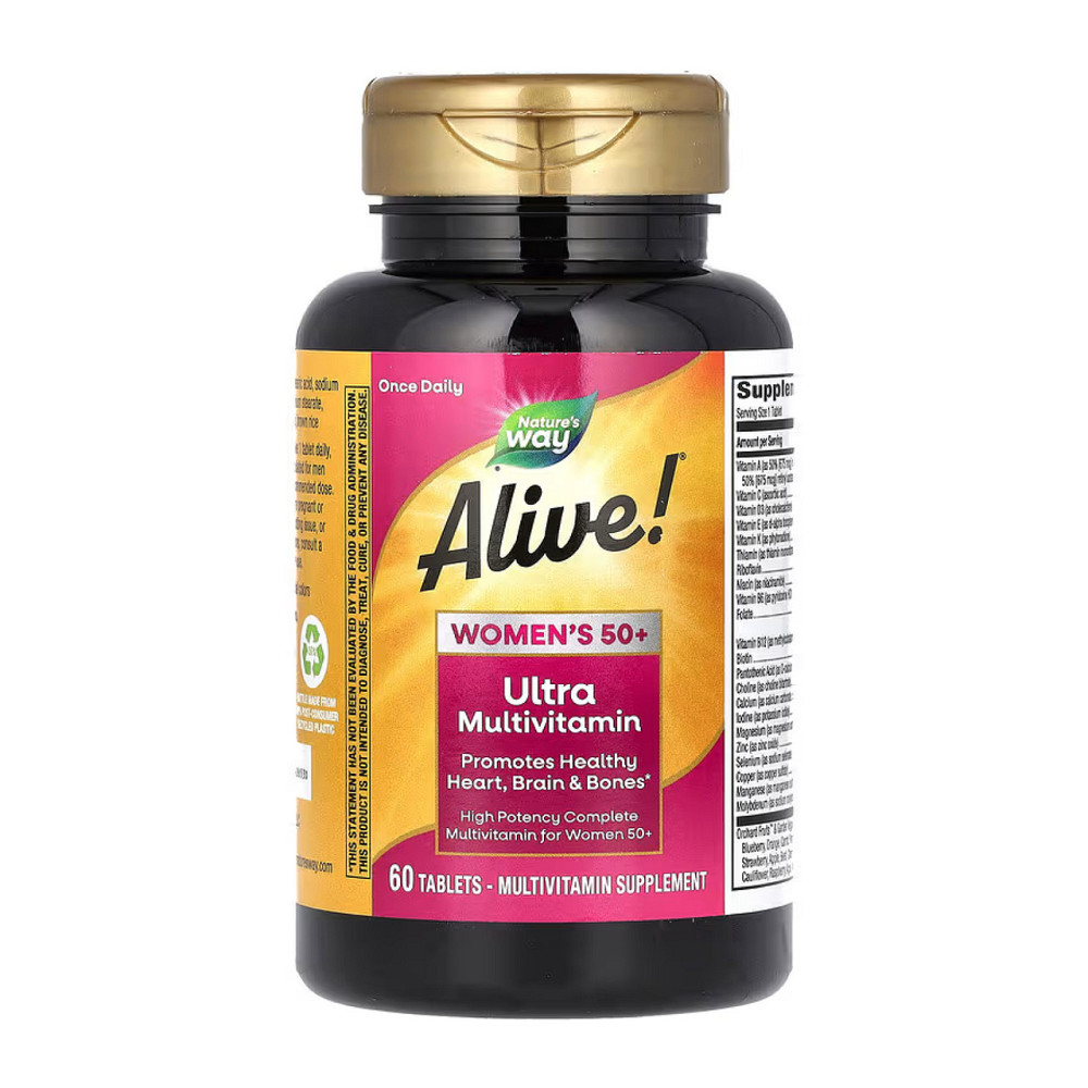 Витамины для женщин Nature's Way Once Daily Women 50+ Ultra 60 tabs Киев - изображение 4