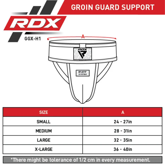 Захист паху RDX H1 Supporter Black Full M Каменское