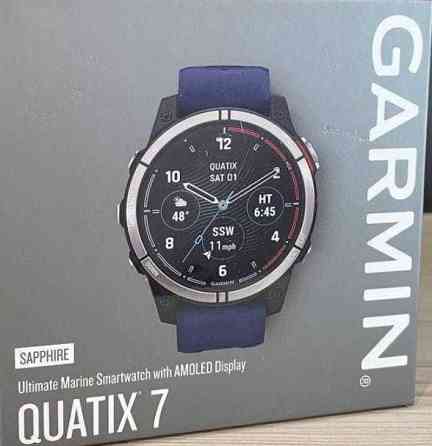 Смарт -Часы NEW Смарт-годинник Garmin Quatix 7 – Sapphire Edition Marine (010-02582-60/61) Київ
