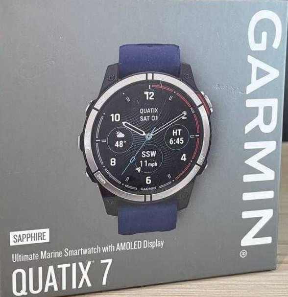 Смарт -Часы NEW Смарт-годинник Garmin Quatix 7 – Sapphire Edition Marine (010-02582-60/61) Киев - изображение 3