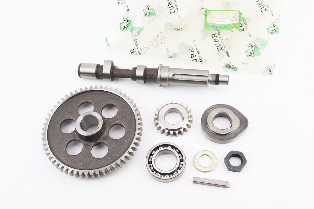 Розподільний вал R190/R195NM +шестерня Z-56+шестерня Z-21+кулачок+підшипник 6006 Киев - изображение 1