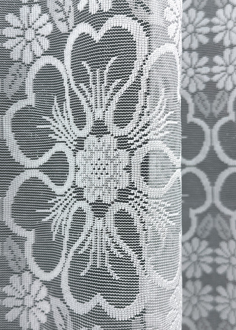 Тюль VR-Textil 1607т Жакард Білий 200х270 см (42-1110) Київ - фото 6