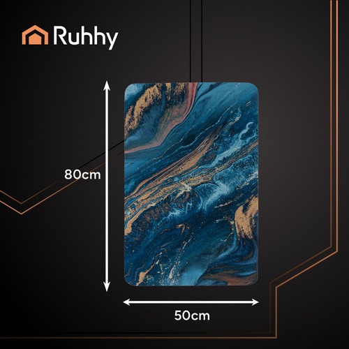 Килимок протиковзкий для ванної кімнати 80х50 см Ruhhy (25958) Мармур Нововолинськ - фото 5