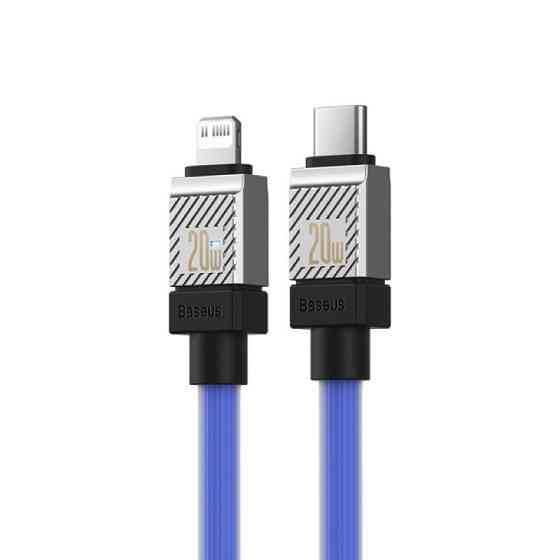 Кабель Baseus CoolPlay Series Fast Charging Cable Type-C to iP 20W 2m Blue Киев