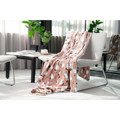 Плед Ardesto Flannel котики, 160х200 см (ART0108PB) Винница - изображение 8
