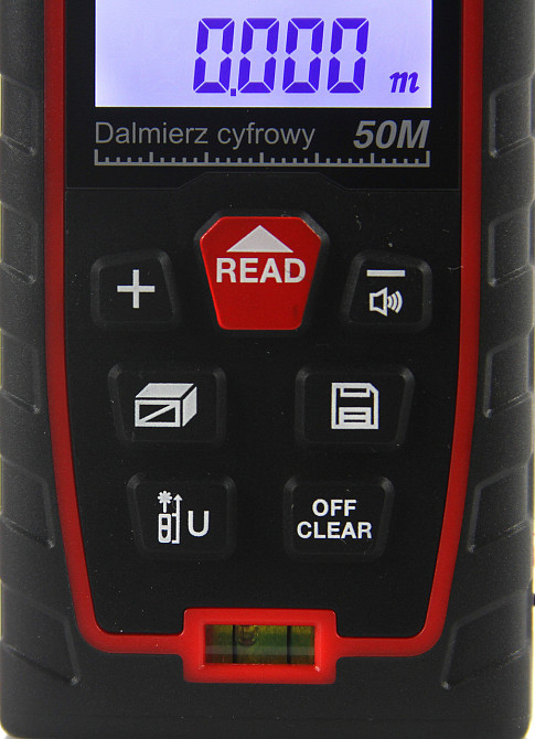 Далекомір цифровий лазерна рулетка з дальністю вимірювання 50 метрів Mar-Pol (M04022) Нововолинськ - фото 4