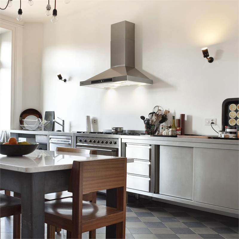 Вытяжка Zelda 90 210 Вт 3 уровня 650 м³/ч LED EEK: Ш 90 см (Германия, читать описание) Ровно - изображение 2