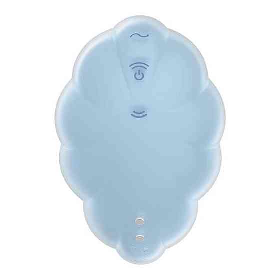 Вакуумний стимулятор з вібрацією Cloud Dancer blue Sex Aura Київ