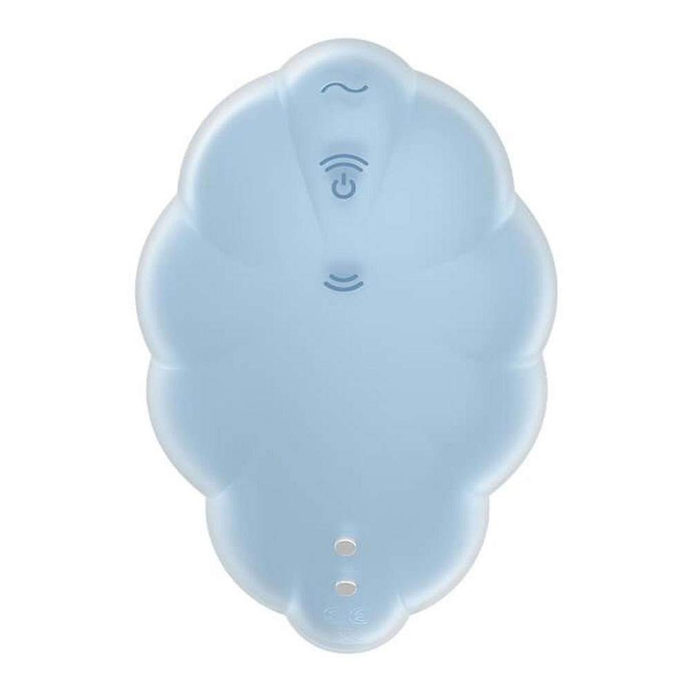 Вакуумний стимулятор з вібрацією Cloud Dancer blue Sex Aura Київ - фото 6