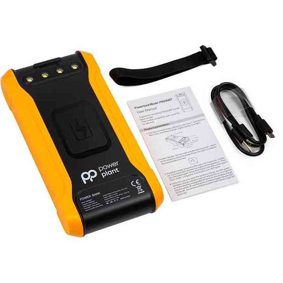 Універсальна мобільна батарея PowerPlant 20000 mAh, Wireless, Solar panel (PB930487) ( 29229 ) Харків