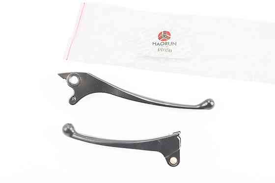 Важелі керма лівий, правий к-кт 2шт (під диск. / барабан. гальмо) Honda DIO, чорні Київ