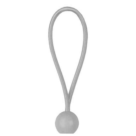 Петля еластична гумова з кулькою 15см BUNGEE CORD BALL, BCB-0515GY-L Київ
