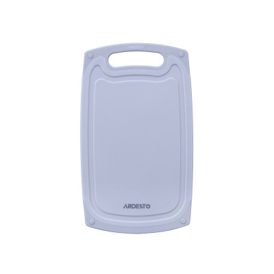 Дошка для нарізання Ardesto Gemini 25 х 15 х 0.8 см пластик, сірий (AR1425GR) Вінниця - фото 2