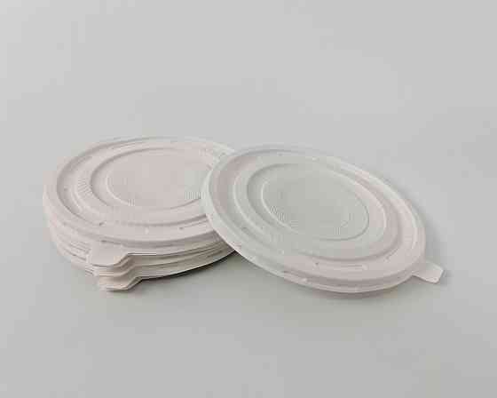 Крышка биоразлагаемая для миски (салатница) 1000 мл (кукурузный крахмал) (100 шт) Харьков