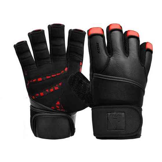 Рукавички для фітнесу RDX L7 Micro Plus Red/Black L Каменское