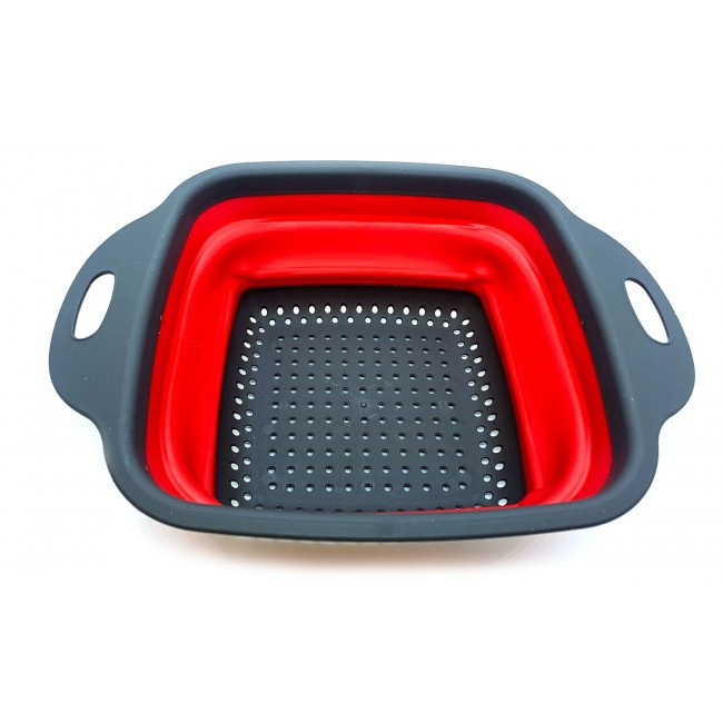 Дуршлаг складной силиконвый с ручками Киев - изображение 1