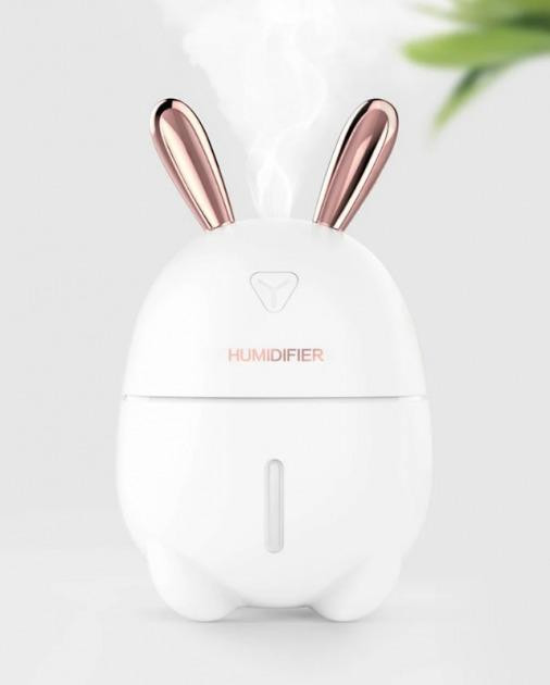 Зволожувач повітря та нічник 2 в 1 Xo Humidifiers Rabbit з фільтром для води Білий / 3900 Дніпро - фото 4