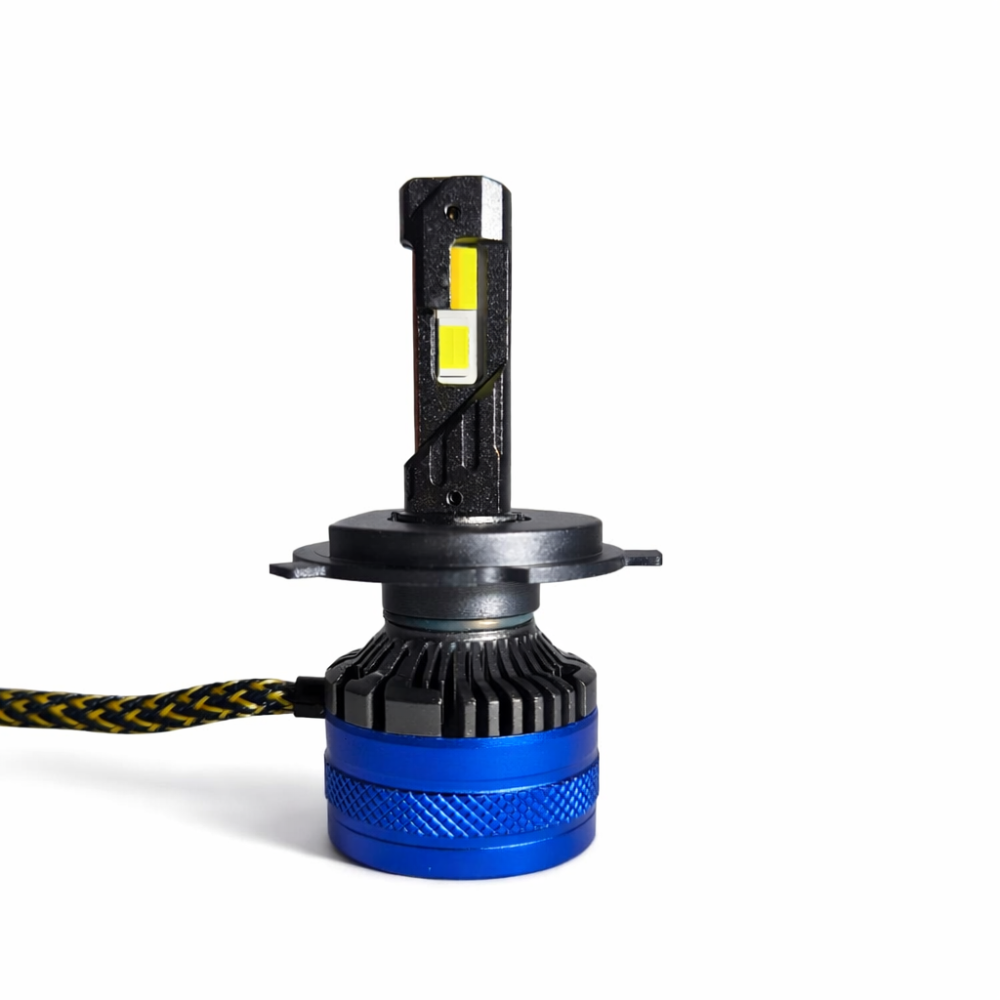 Комплект світлодіодних ламп StarLight Color H4 (P43t) + стробоскоп з пультом керування 3000K/4300K/6000K 12/24V Харків - фото 7