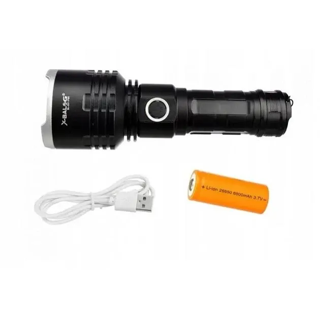 Сверхмощний акумуляторний ліхтар BL-531-P90, ударостійкий, P90 світлодіод, 3 режими, акумулятор 26650 Одеса - фото 4