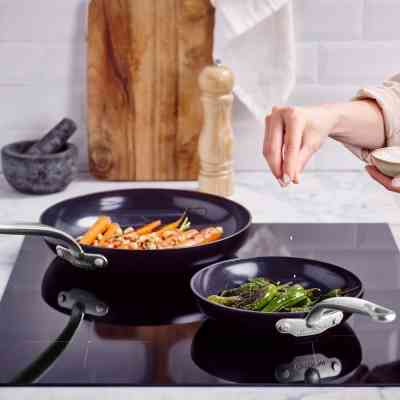 Набор сковородок GreenPan Barcelona Pro, 20+28 см (CC005335-001) Винница