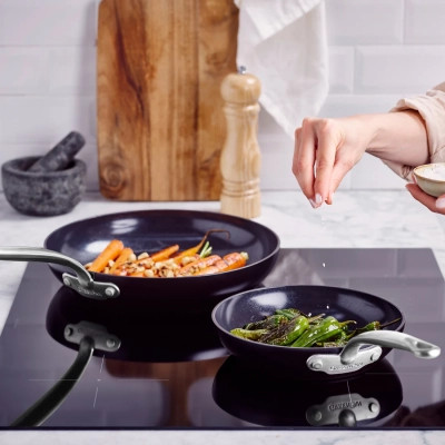 Набор сковородок GreenPan Barcelona Pro, 20+28 см (CC005335-001) Винница - изображение 4